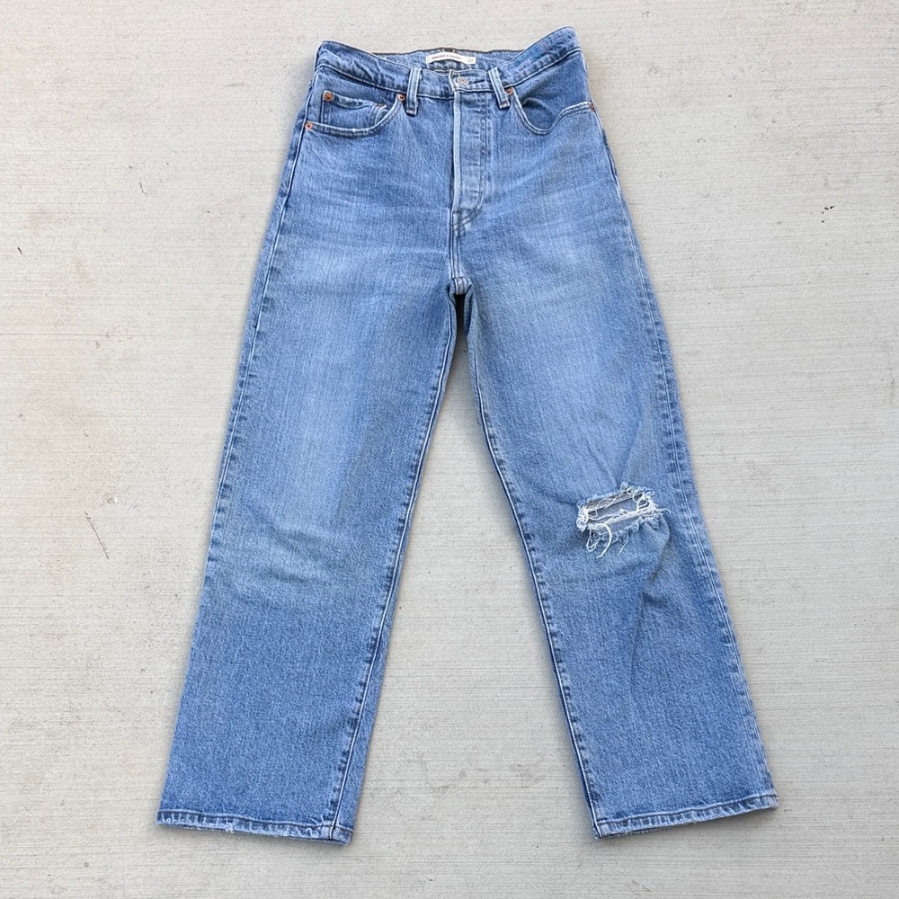 Levi’s Ribcage Straight Jeans 27 x 27